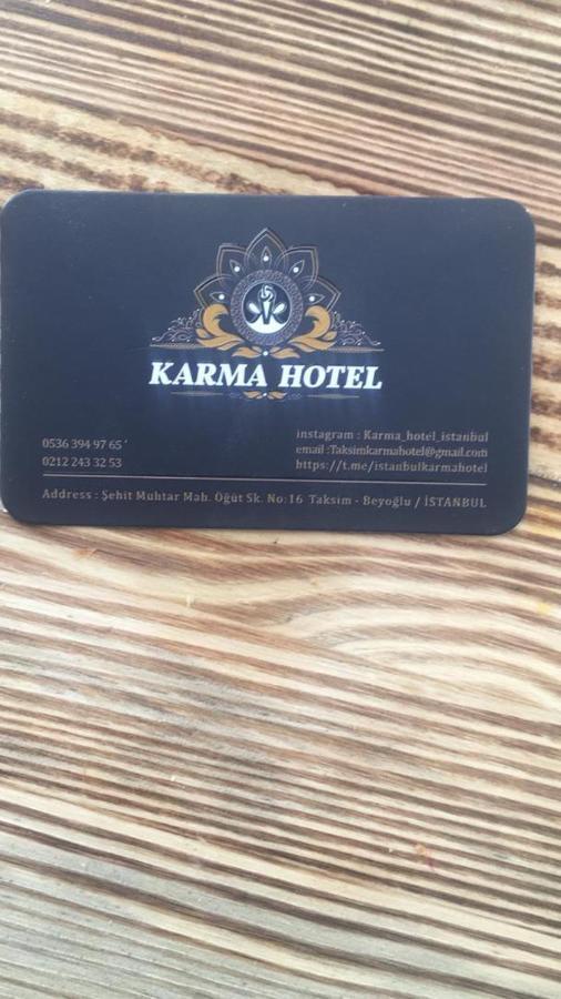 Karma Hotel อิสตันบูล ภายนอก รูปภาพ